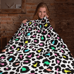 Modern Leopard Skin Blanket