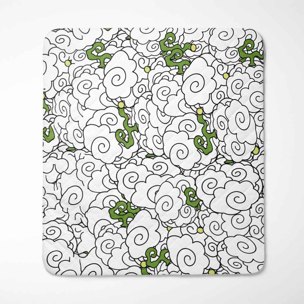 Moku Moku no Mi Smoker Devil Fruit  Quilt Bedding