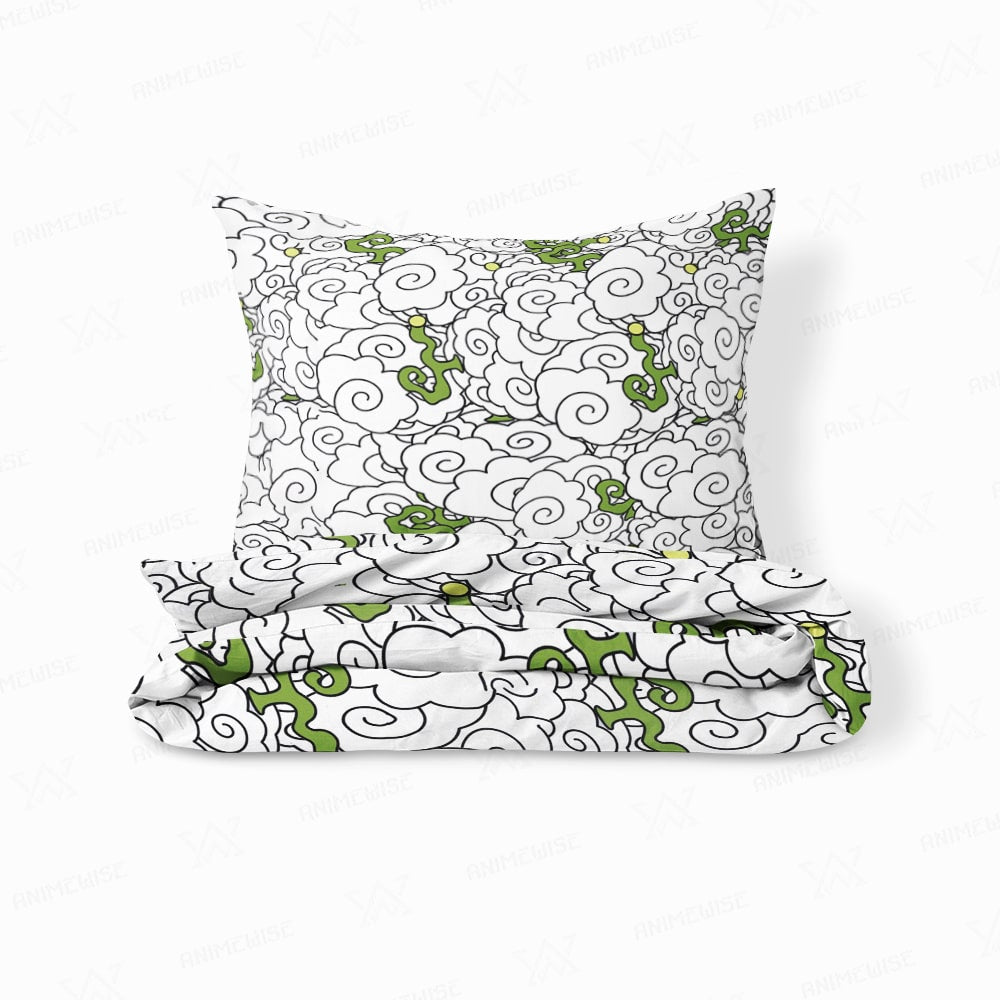 Moku Moku Smoker Devil Fruit OP Comforter Set Bedding