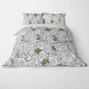 Moku Moku Smoker Devil Fruit Duvet Cover Bedding