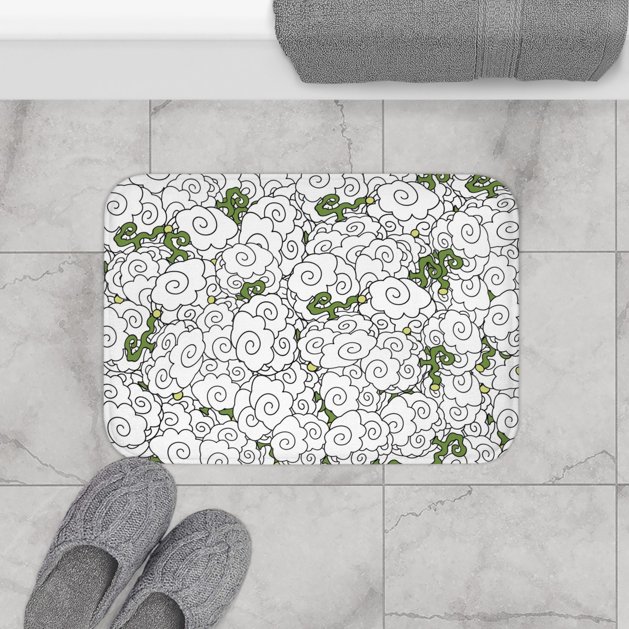 Moku Moku no Mi Smoker Devil Fruit Bath Mats