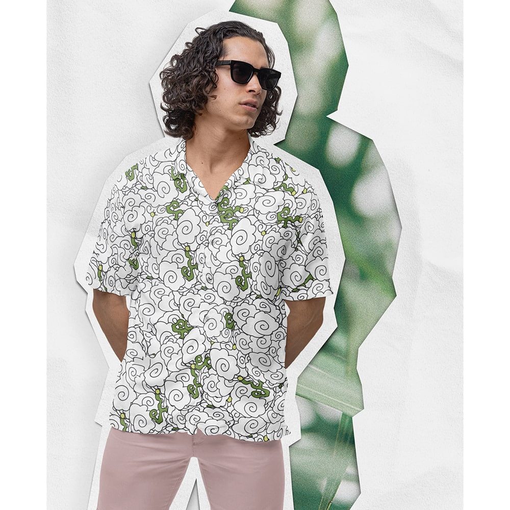 Moku Moku Smoker Devil Fruit Hawaiian Shirt