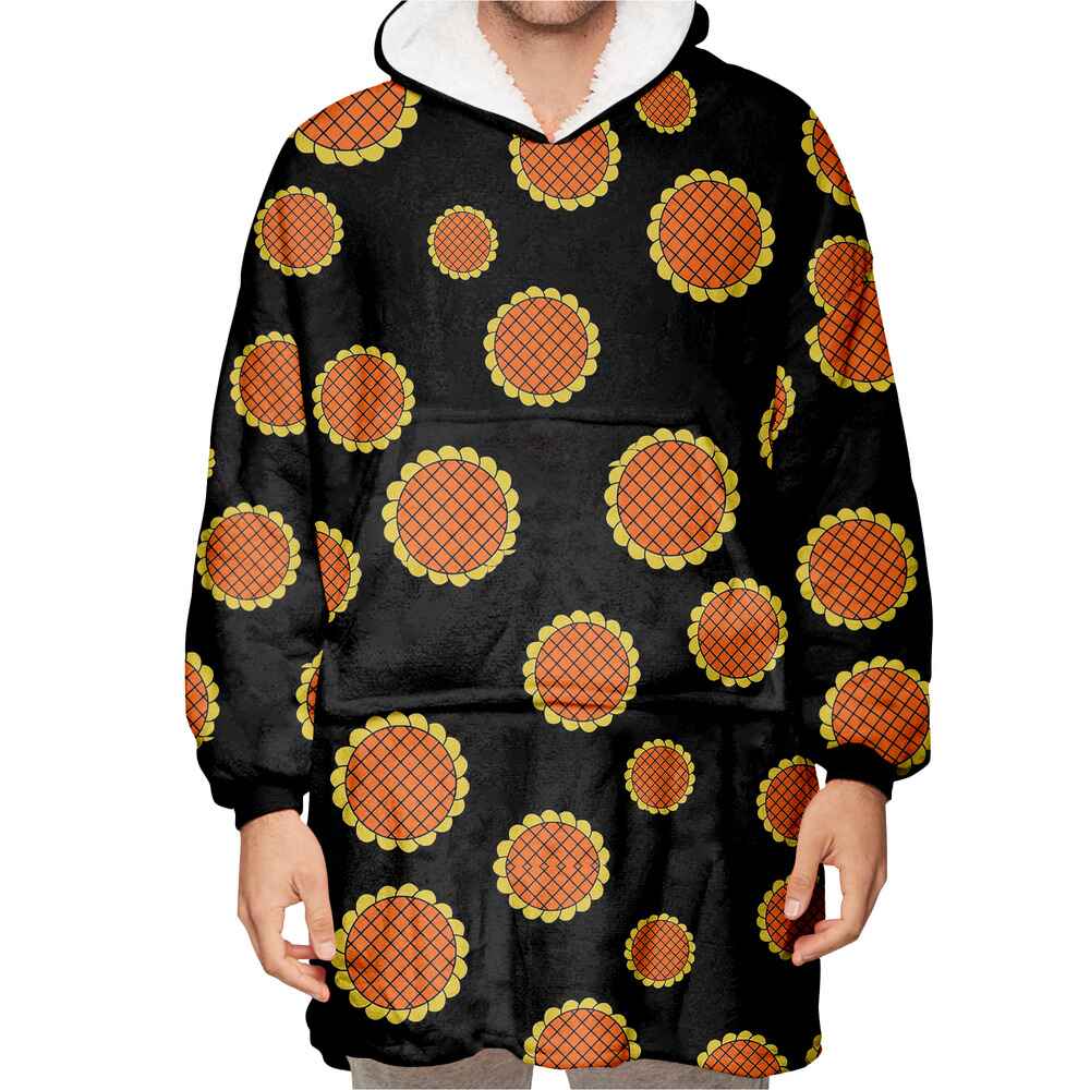 Luffy Dressrosa Blanket Hoodie