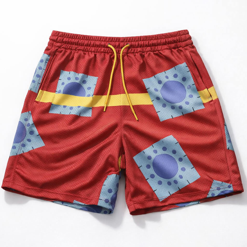 Luffy Wano Country OP Mesh shorts