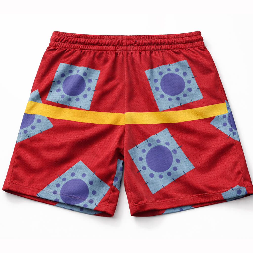 Luffy Wano Country OP Mesh shorts