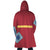 Luffy Wano Pattern One Piece Hooded Cloak Coat