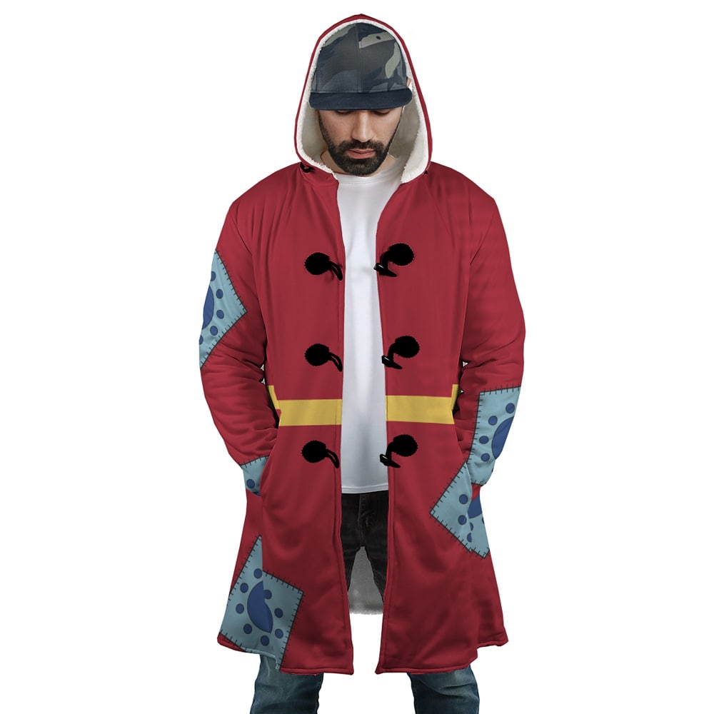 Luffy Wano OP Hooded Cloak Coat