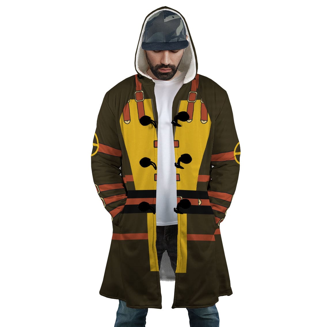 MK Scorpion Hooded Cloak Coat