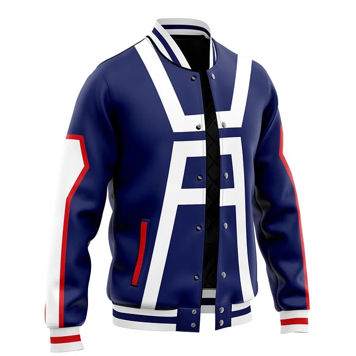 MHA Uniform Baseball Varsity Jacket