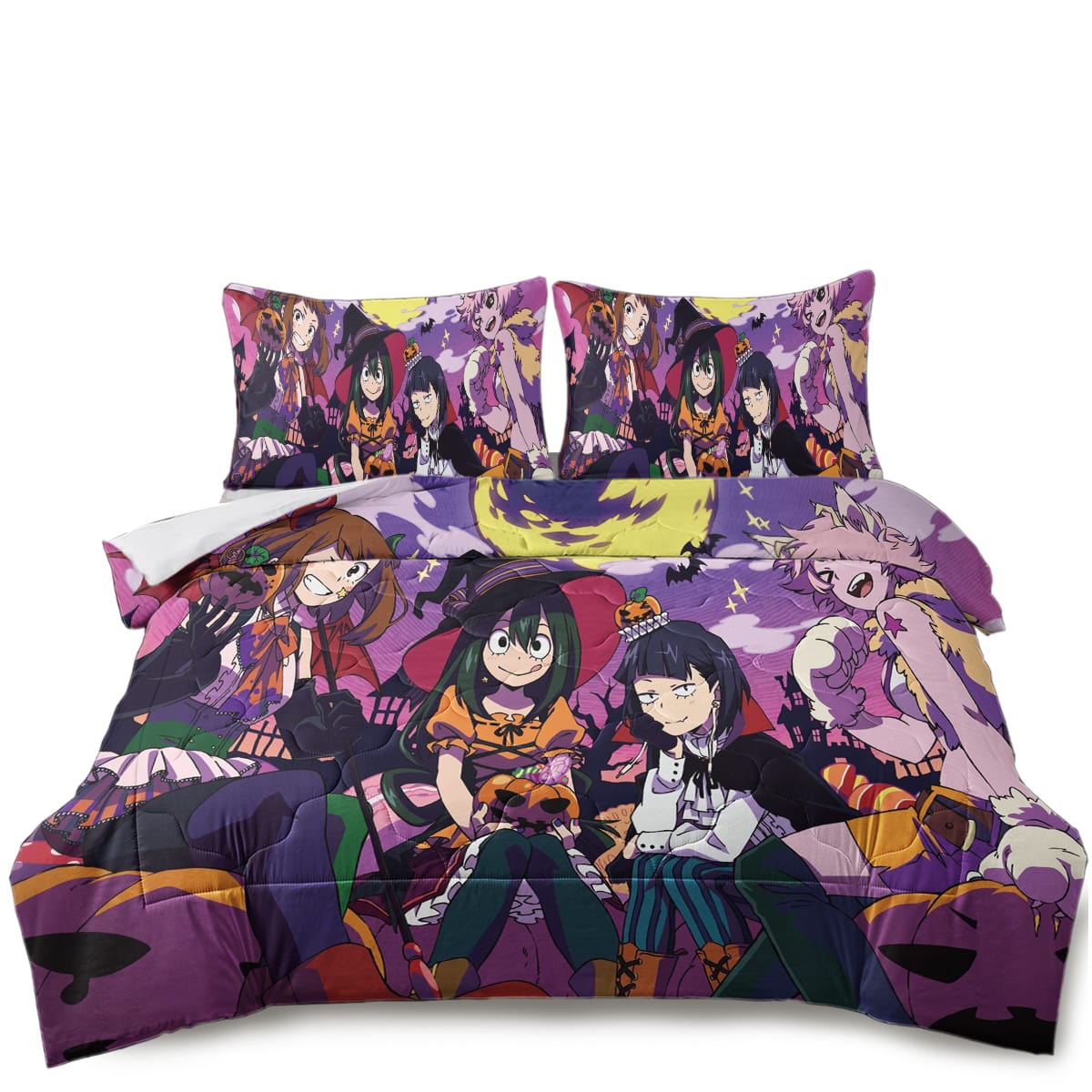Boku No Hero Girls Comforter Anime Bedding
