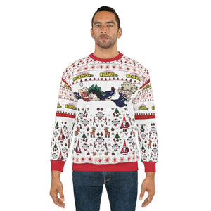 Boku na Hero Christmas Sweater