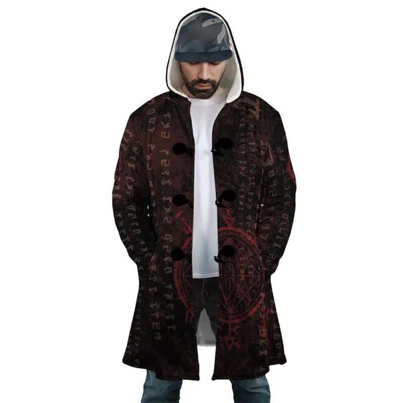 Mysterium Xarxes Hooded Dream Cloak Coat