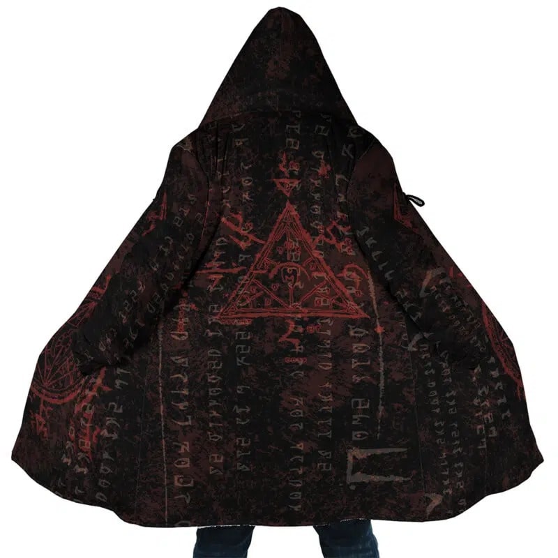 Mysterium Xarxes Hooded Dream Cloak Coat