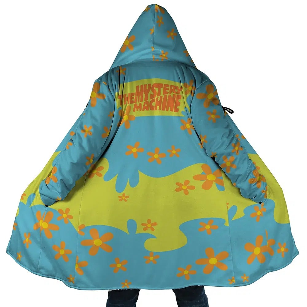 Mystery Machine Hooded Dream Cloak Coat