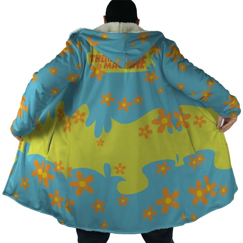 Mystery Machine Hooded Dream Cloak Coat