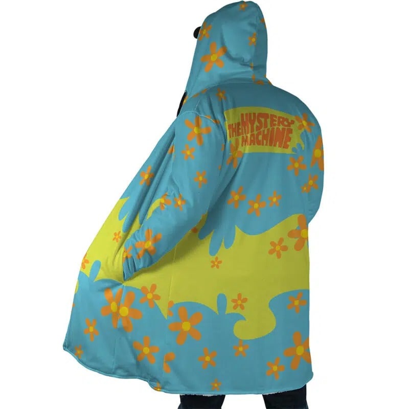 Mystery Machine Hooded Dream Cloak Coat