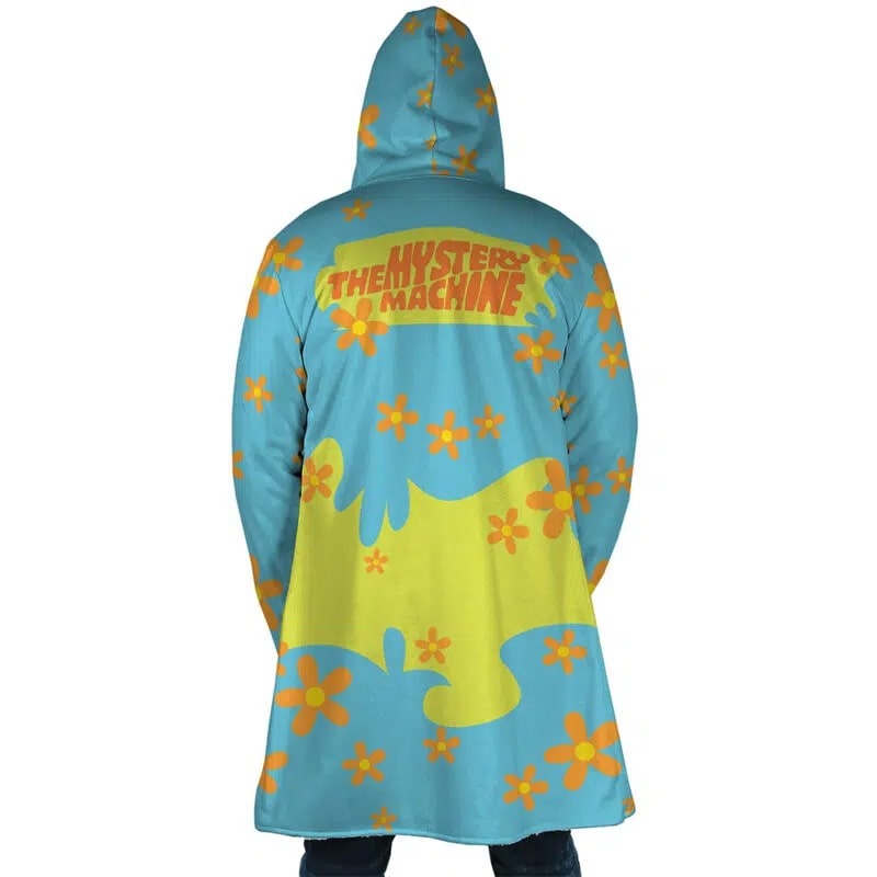 Mystery Machine Hooded Dream Cloak Coat