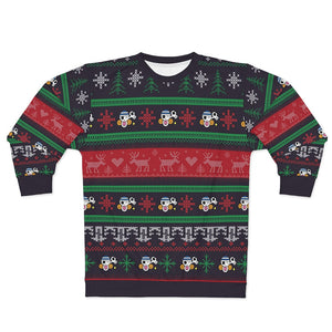 Nami Emblem Brushed Christmas Ugly Sweater