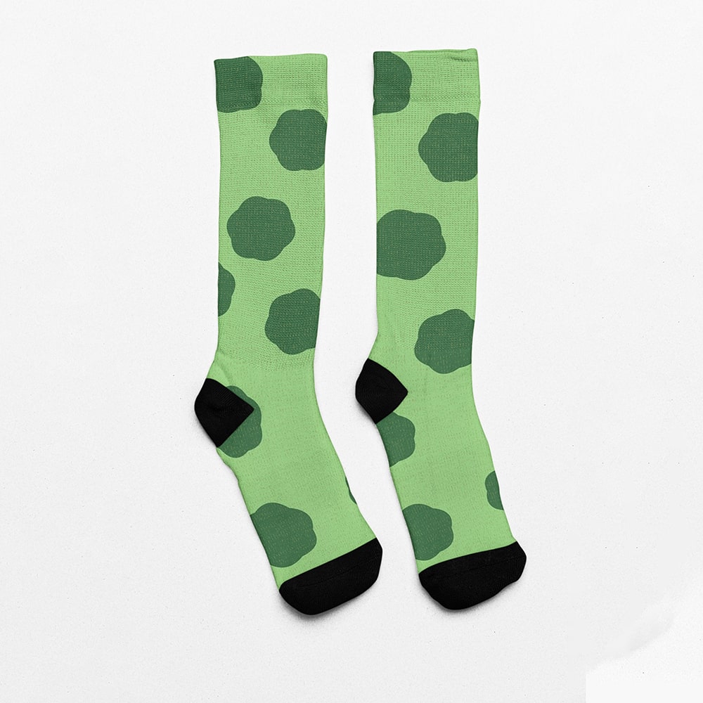 Nami Wano Fish Island Pattern Socks