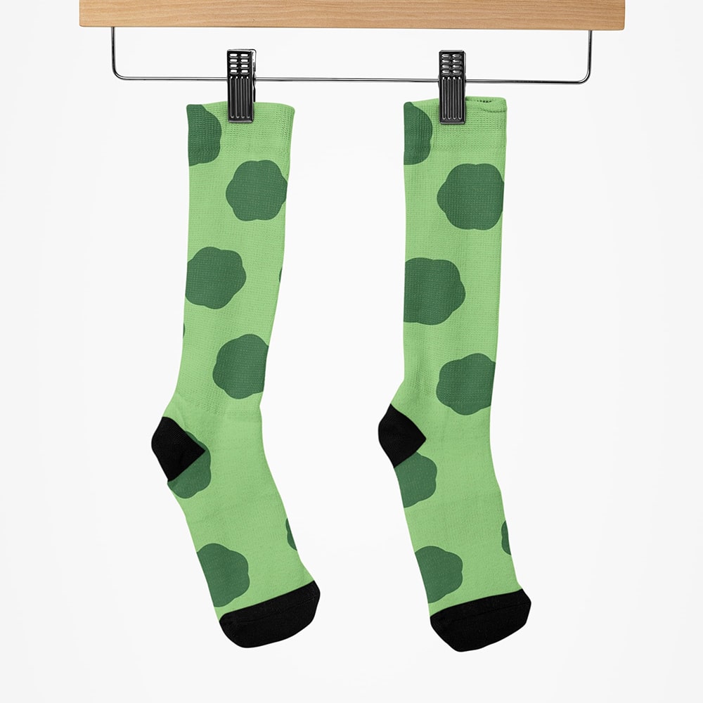 Nami Wano Fish Island Pattern Socks