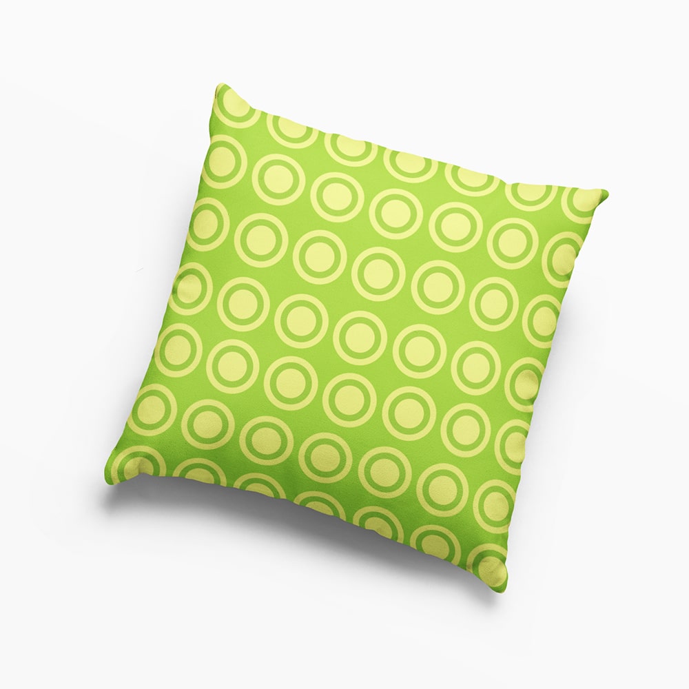 Nami Stempede Pattern Throw Pillow