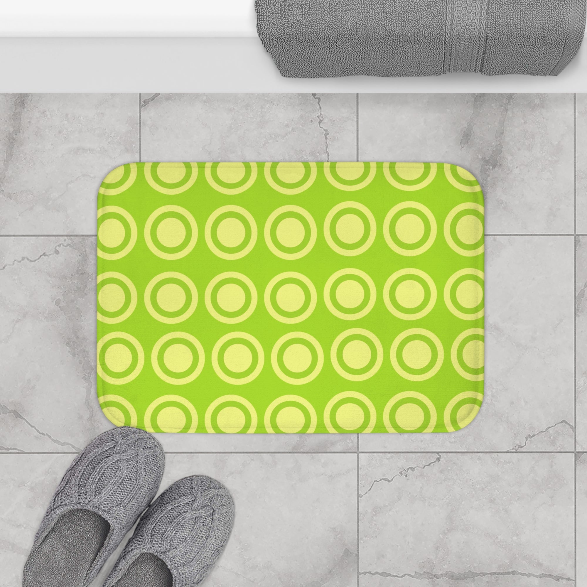 Nami Stempede Pattern Bath Mats