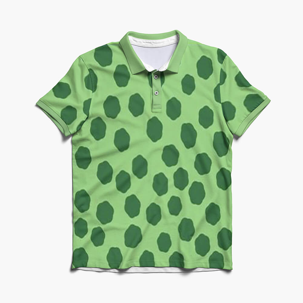 Nami Wano Fish Island Pattern Polo Shirt