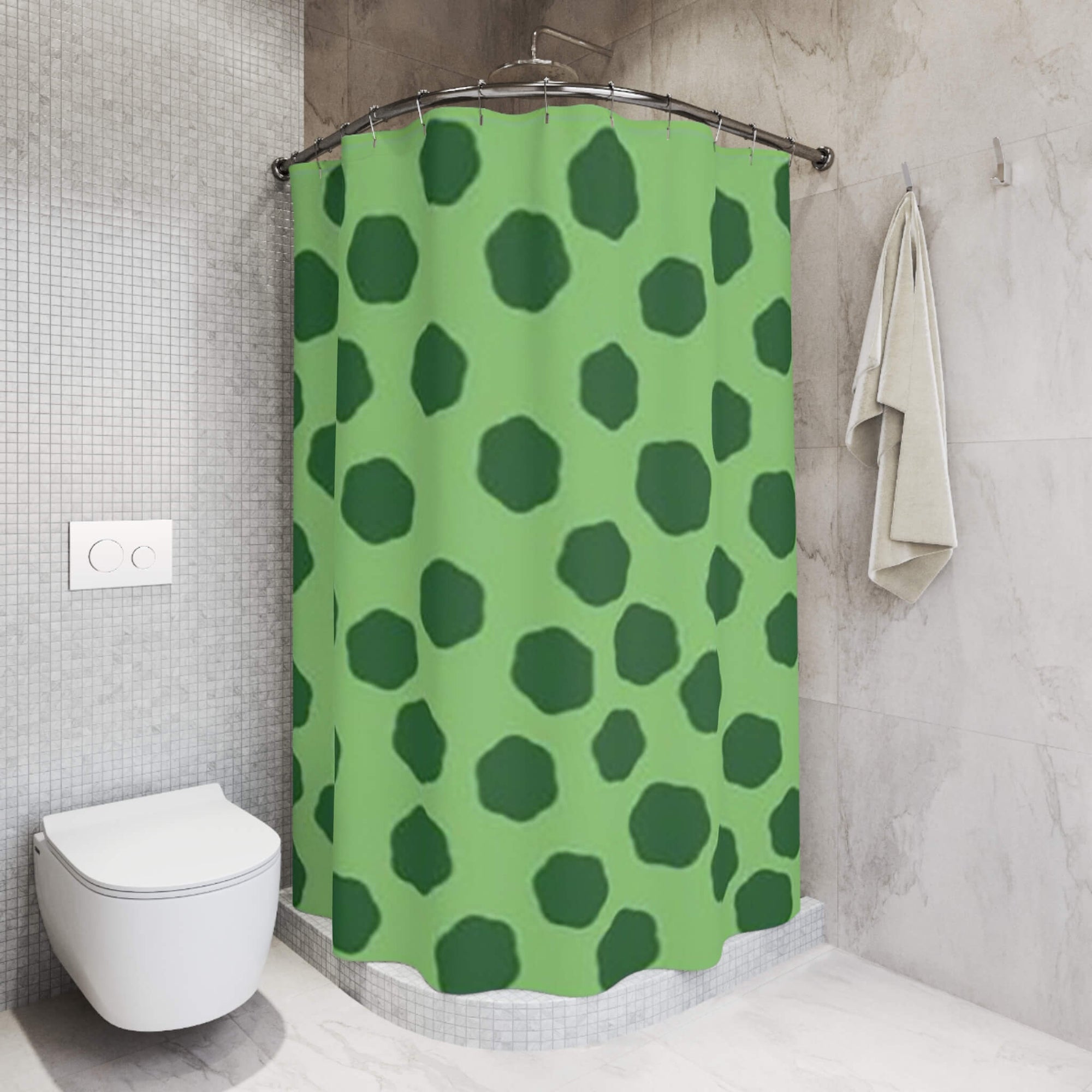 Nami Wano Fish Island OP Pattern Shower Curtains