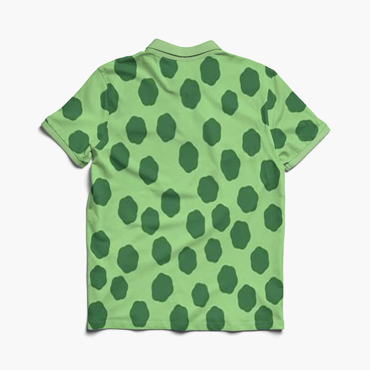 Nami Wano Fish Island Pattern Polo Shirt