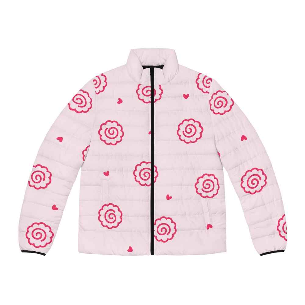 Kamaboko Fishcake Hearts Puffer Jacket