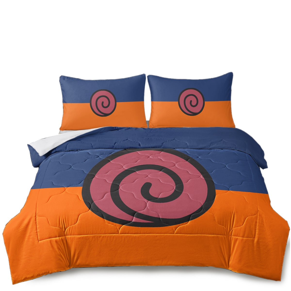 Uzumaki Classic Emblem Brushed Comforter Set