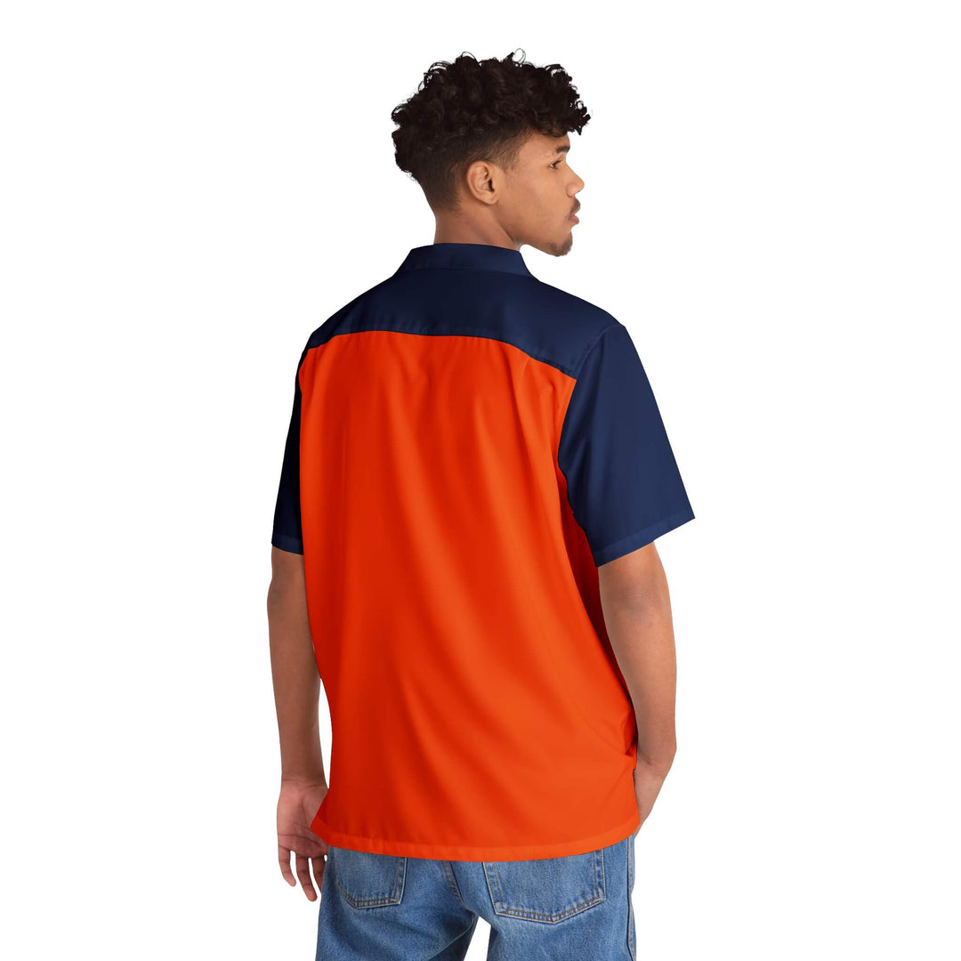 Uzumaki Emblem Button Up Hawaiian Shirt