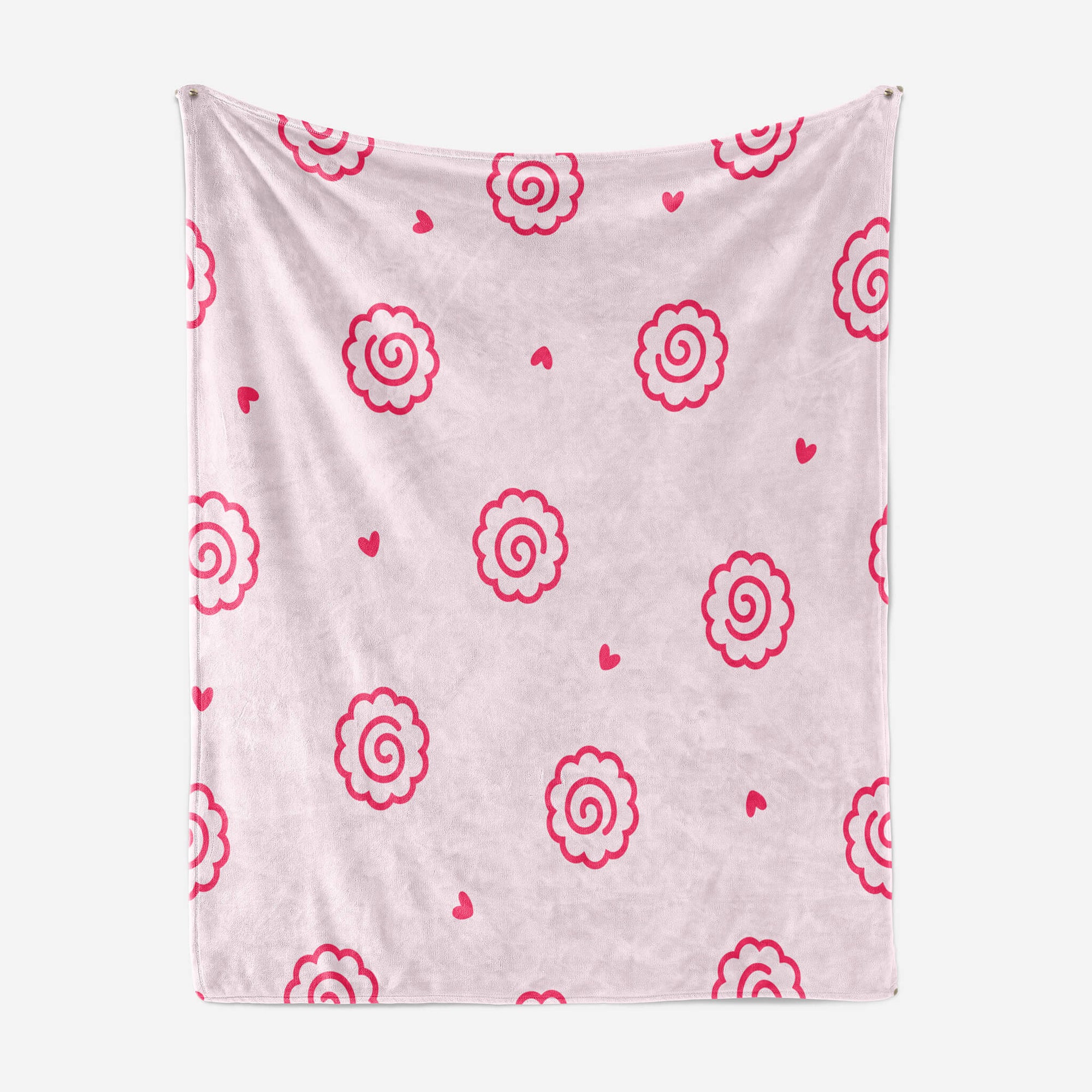 Kamaboko Fishcake Hearts Fusion Blanket