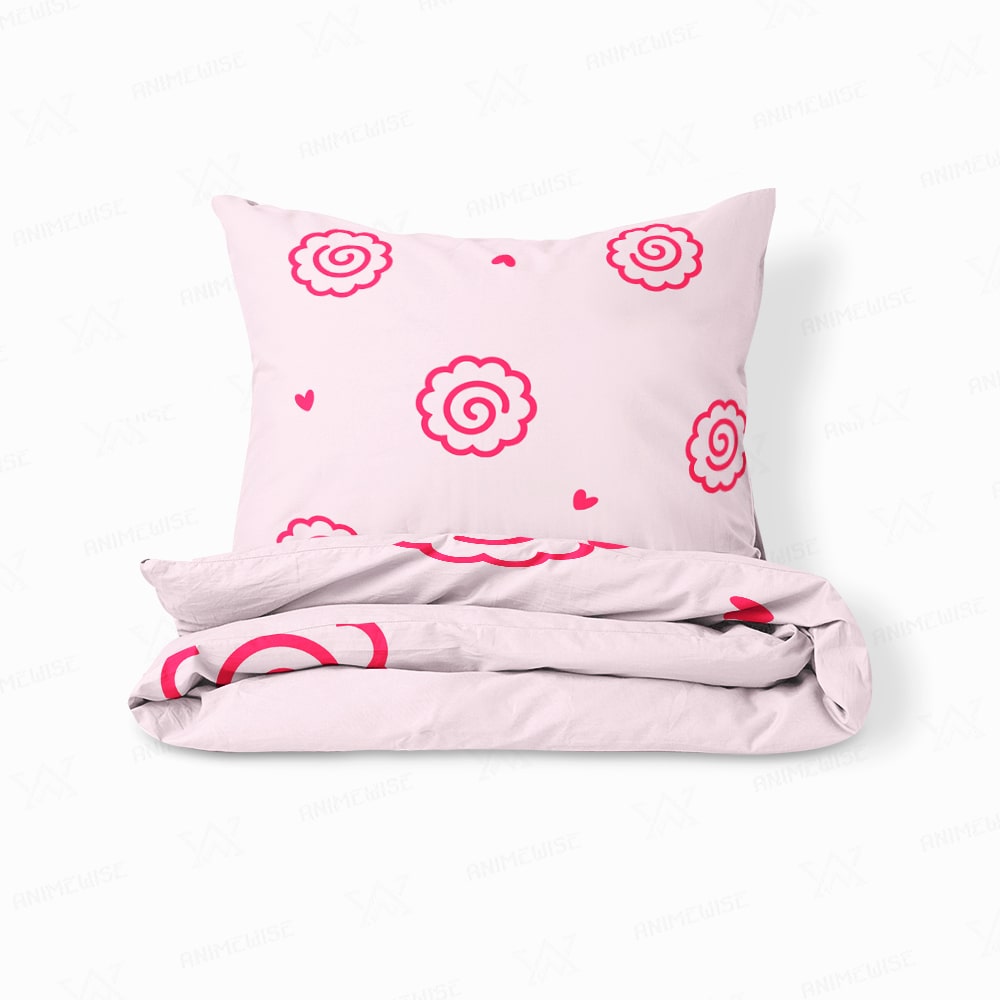 Kamaboko Pattern Comforter Set Bedding