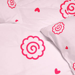 Kamaboko Fishcake Hearts Fusion Duvet Cover Bedding