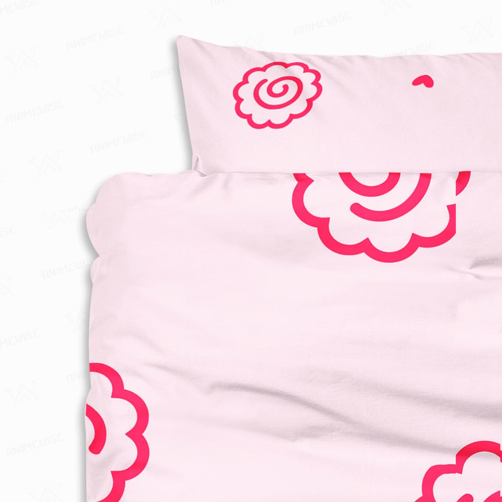 Kamaboko Pattern Comforter Set Bedding