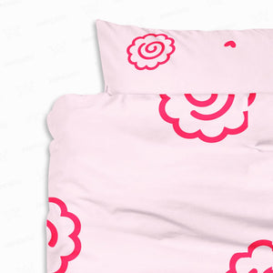 Kamaboko Pattern Comforter Set Bedding