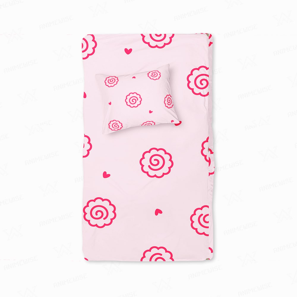 Kamaboko Fishcake Hearts Fusion Duvet Cover Bedding