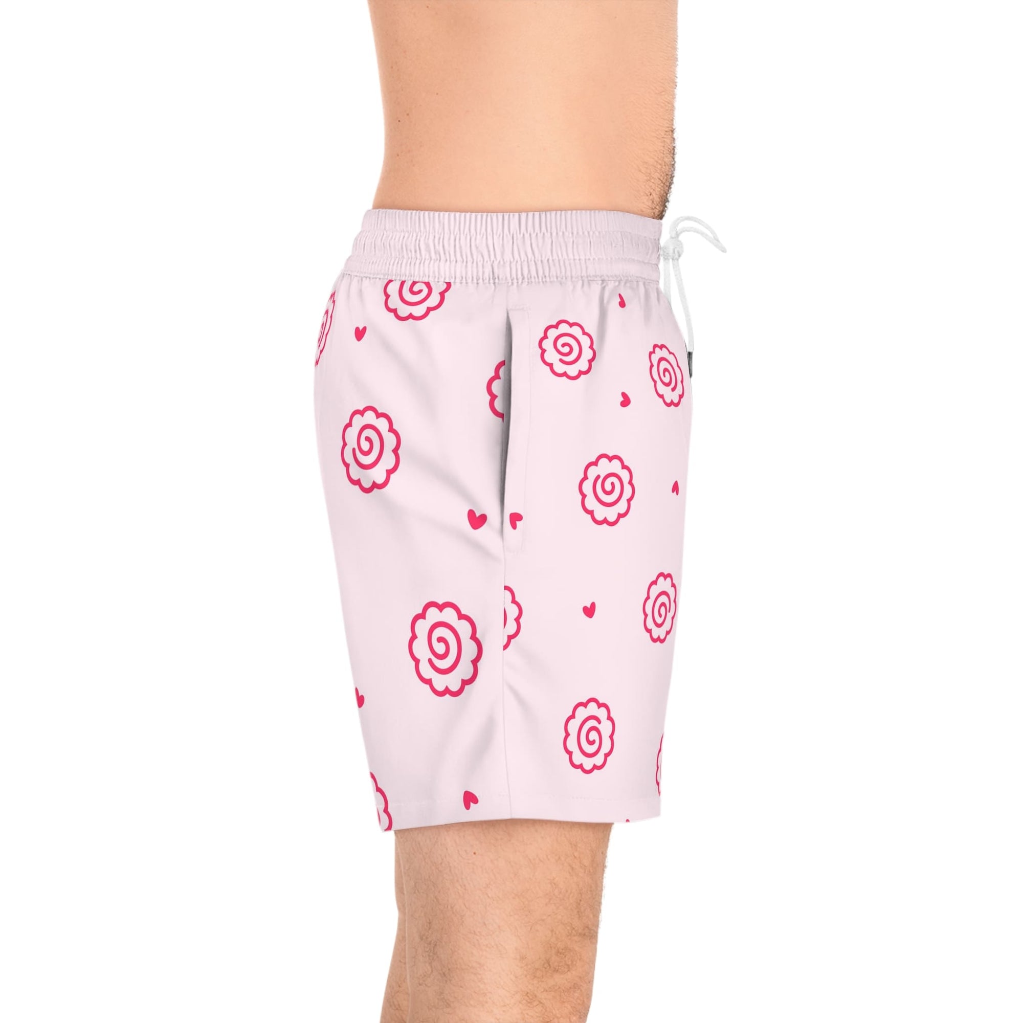 Kamaboko Pattern Swim Shorts