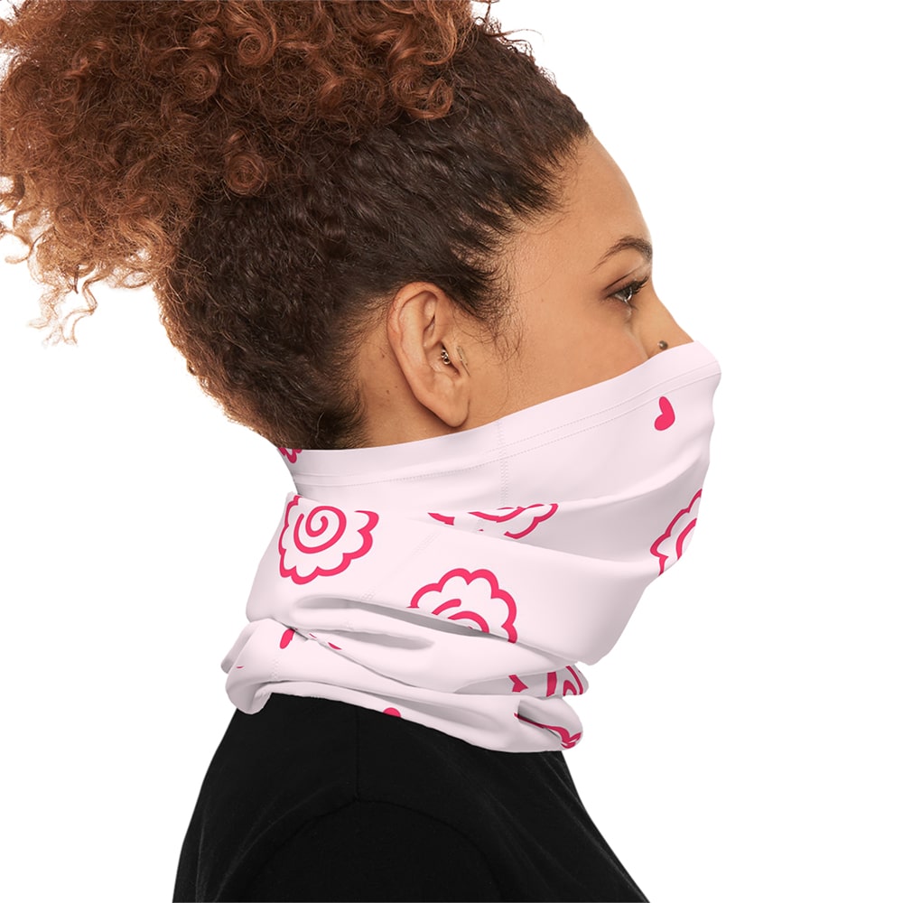 Fishcake Hearts Neck Gaiter