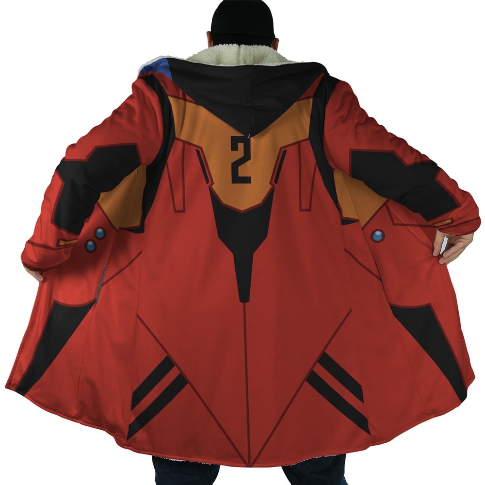 DxD Red Dragon Emperors Hooded Cloak Coat