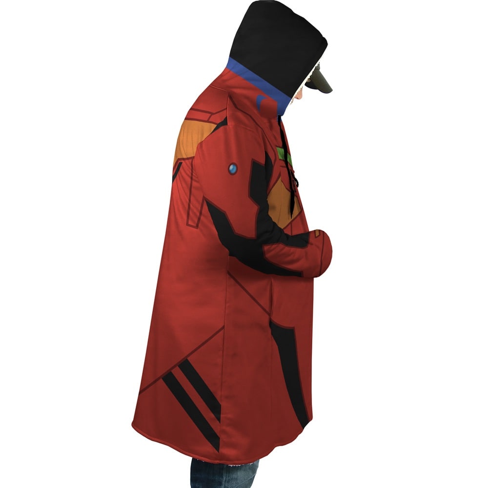 EVA Unit 02 Hooded Cloak Coat