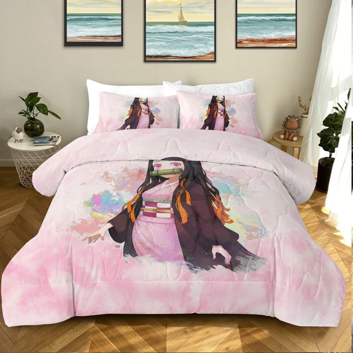Nez Chan Kawaii Comforter Set