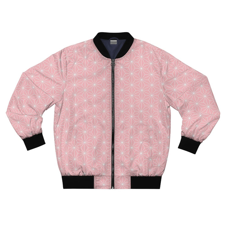 Erabareshi Oni Inspired Floral Pattern Bomber Jacket