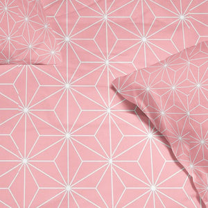 Nez Chan Pattern Fusion Demon Slaying Comforter Set