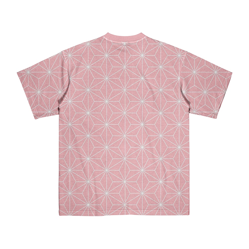 Nez Floral Glow Pattern Glow Demon Slaying Corp T-Shirt