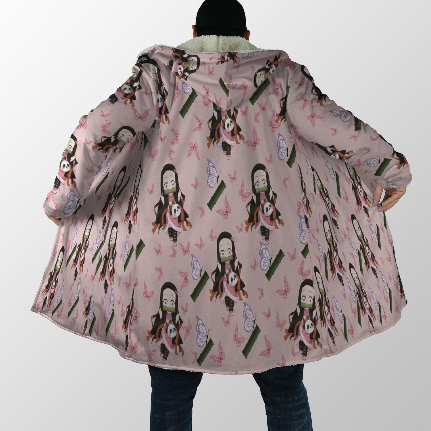 DS Kawaii Pink Dream Hooded Cloak Coat