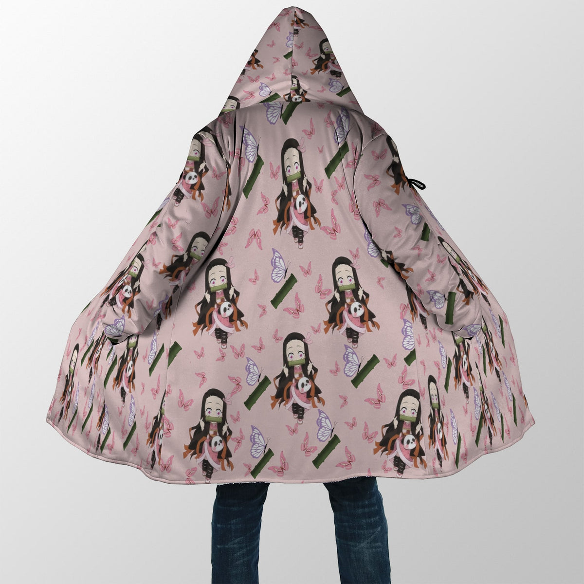 DS Kawaii Pink Dream Hooded Cloak Coat