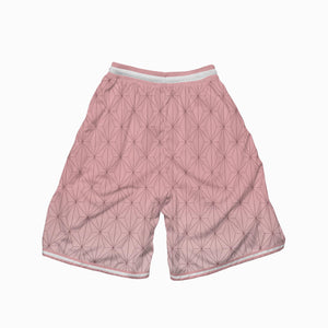 Nez Pink Demon Classic Basketball Shorts