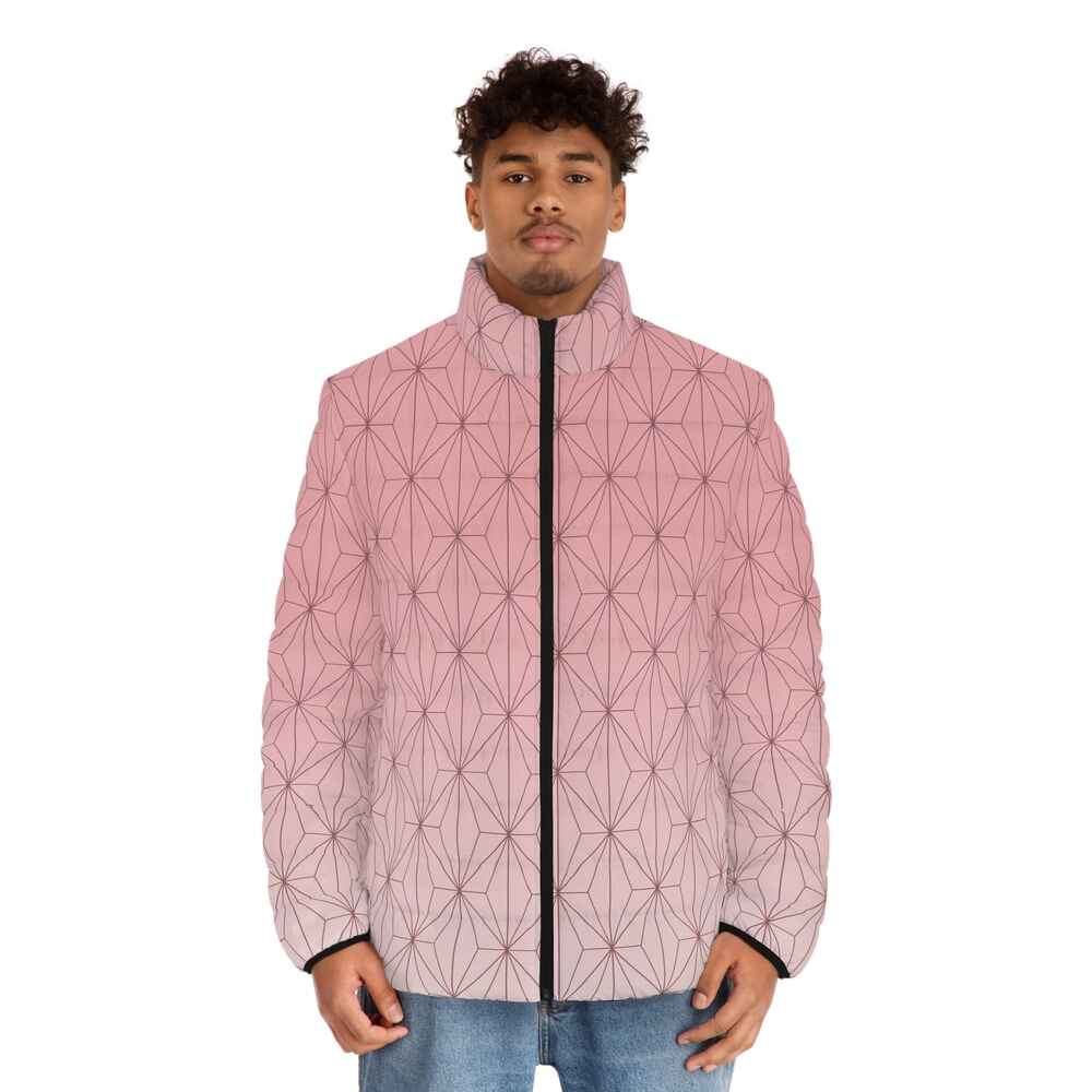 Nez Classic Pattern Puffer Jacket